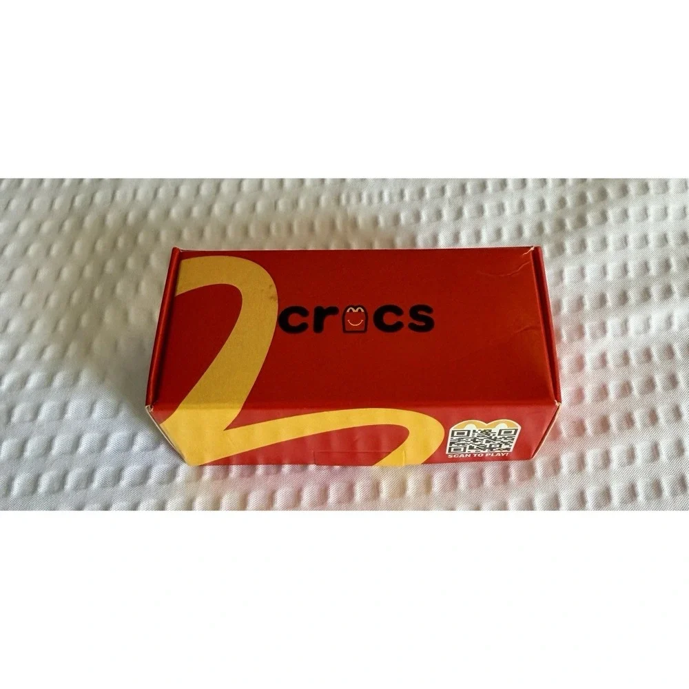 McDonald's Happy Meal Crocs Shoe Keychain Golden Arches Toy Number 4 In Box